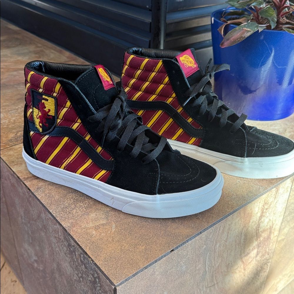 Vans Harry Potter×Sk8-Hi 'Gryffindor' Size Men's 6.5